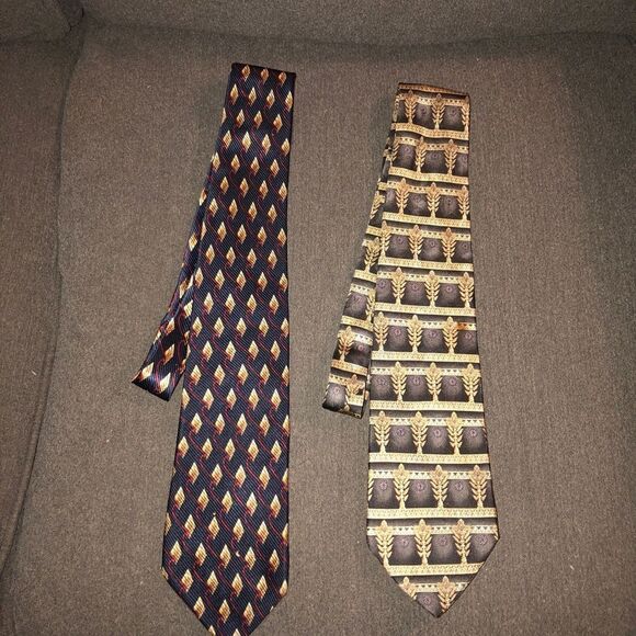 BUNDLE of 2 Christian Dior Ties - Picture 6 of 9